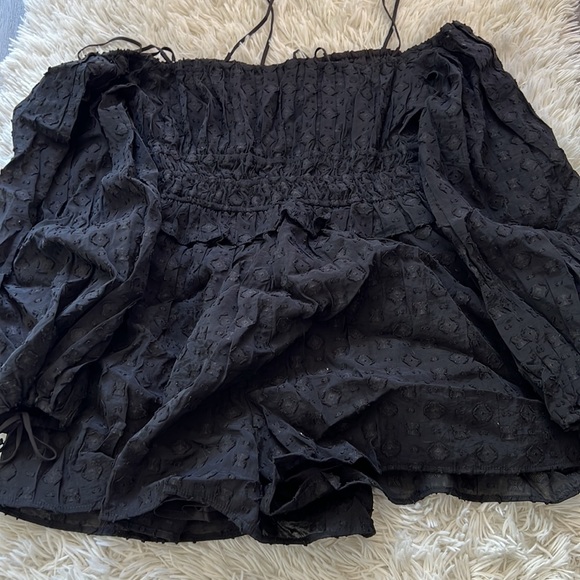 New tularosa Magee Romper in Black - Picture 6 of 6